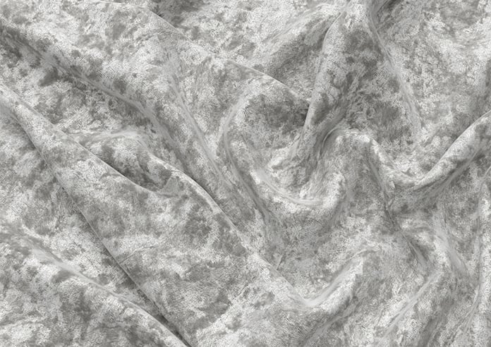 Cyrus Crushed Velvet, Shimmer - Motorised Roman Blind - Image 4